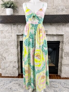 Mara Hoffman | Dresses | Mara Hoffman Embroidered Maxi Dress | Poshmark